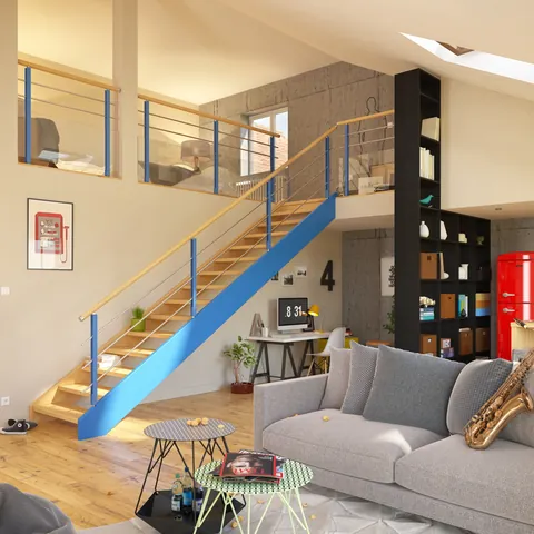 Escalier Plasse Habitat Jeune